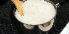 حيلة لحل مشكلة الأرز المعجن