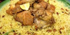 طبق الكبسة من المطبخ السعودي