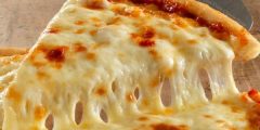 عمل البيتزا بالجبن